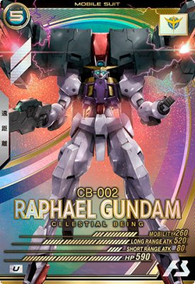機動戦士ガンダム アーセナルベース VE02-032 ラファエルガンダム U 【WAVECHOES SEASON:02】