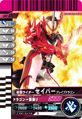 Rakuten - ガンバレジェンズ GBRC-009 仮面ライダーセイバー ブレイブドラゴン【ガンバライドクロニクル】