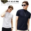 tシャツ 普段着 カジュアル 3XL 夏 インナー XL メンズ 半袖 モックネック 2XL 半袖Tシャツ カットソー ティーシャツ ゴルフtシャツ M シンプル 夏服 夏 L tシャツ ゴルフウェア 4XL ハイネック