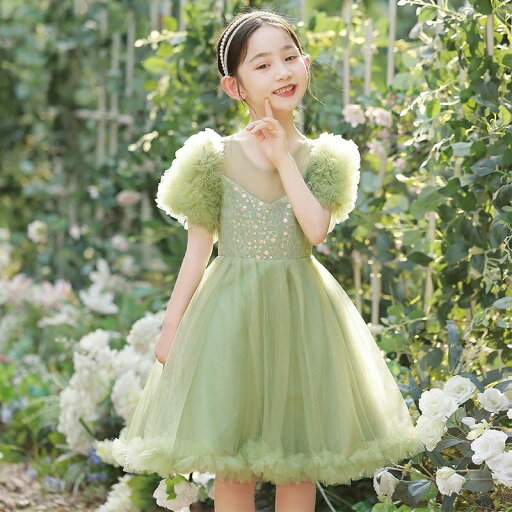 演奏会 卒業式 コンクールセレモニードレス ダンス衣装 服 パーティー 誕生日 子ども ロングドレス 結婚式 女の子 ワンピース フォーマル キッズ コンクール 発表会 100-160CM ピアノ ドレス 子供 緑色のドレス 演奏会 卒業式 コンクールセレモニードレス ダンス衣装 服 パーティー 誕生日 子ども ロングドレス 結婚式 女の子 ワンピース フォーマル キッズ コンクール 発表会 100-160CM ピアノ ドレス 子供 緑色のドレス