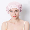 快眠グッズ ナイトキャップ キャップ シルク100% メンズ 枝毛 抜け毛予防 帽子 キッズ プレゼント ヘアケア 調節可能 睡眠 ナイト 美容師 就寝用 ツヤ...