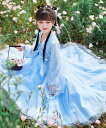 チャイナ服 ピアノ 子供服 イベント 超可愛い 花柄 マキシ丈ワンピース ジュニア 女の子 入学式 演出 卒業式 三五七 キッズ チャイナドレス 発表会 長袖ワンピース 110~160 フォーマル 子ども コスチューム 森ガール 中華服 プリンセス ブルー/ホワイト 秋春夏 ロング丈