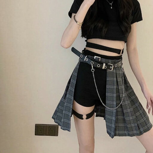 チェックスカート ベルト付き セクシー ダンス衣装 韓国風 ステージ衣装 舞台 ハイウエスト プリーツスカート ワンサイズ ダンスウェア ミニスカート おしゃれ ブラック 個性派 ヒップホップ オールシーズン レディース コスプレ 膝上丈 チェックスカート ベルト付き セクシー ダンス衣装 韓国風 ステージ衣装 舞台 ハイウエスト プリーツスカート ワンサイズ ダンスウェア ミニスカート おしゃれ ブラック 個性派 ヒップホップ オールシーズン レディース コスプレ 膝上丈