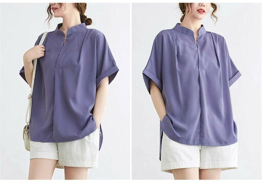 シフォン tシャツ 半袖 プルオーバー 夏 立ち襟 送料無料 半袖シャツ チュニック ス 無地 黒 シャツブラウス シャツ ログ シンプル シャツブラウス お洒落 ゆったり カジュアル 紺 体型カバー 五分袖 シフォン ブラウス 涼しい ロングシャツ シフォン tシャツ 半袖 プルオーバー 夏 立ち襟 送料無料 半袖シャツ チュニック ス 無地 黒 シャツブラウス シャツ ログ シンプル シャツブラウス お洒落 ゆったり カジュアル 紺 体型カバー 五分袖 シフォン ブラウス 涼しい ロングシャツ