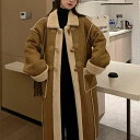 ベージュ コート 50代 ダッフルコート シンプル エレガント 30代 体型カバー 冬 20代 アウター 可愛い フェミニン 40代 大人 ボア 暖かい ジャケット 春 白 ホワイト 羽織り ロングコート ゆったり レディース カジュアル 長袖 秋 ムートン
