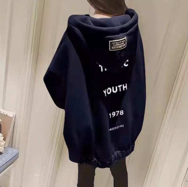 2XL 大人可愛い 上品 M かわいい フーディー アプリコット 抜け感 ダークグレー ネイビー 個性的 アウター グリーン こなれ感 ブラック パーカー シンプル 送料無料 レディース L 存在感 パーカー 主役級 ジップアップ XL ドロップショルダー お出かけ カジュアル