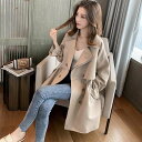 ジャケット ミドル丈 アウター レディース 通勤 秋 秋服 おしゃれ 大きいサイズ 春 春服 トレンチコート スプリングコート 春コート ビジネスコート カジュ...