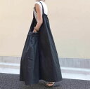 個性的 ロング丈 ストリート フレア シンプル ゆったり こなれ感 大人女子 お洒落 きれいめ Aライン ハンサム 大人 サロペットスカート かっこいい ジャンパースカート カジュアル ボーイッシュ 大人可愛い かわいい ワンピース 上品 おしゃれ