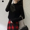 シャツ おしゃれ 春 白 きれいめ レース Tシャツ レディース スーツ フォーマル フリル 長袖 高品質 50代 襟付きニットブラウス 冬 カジュアル 秋 ブ...