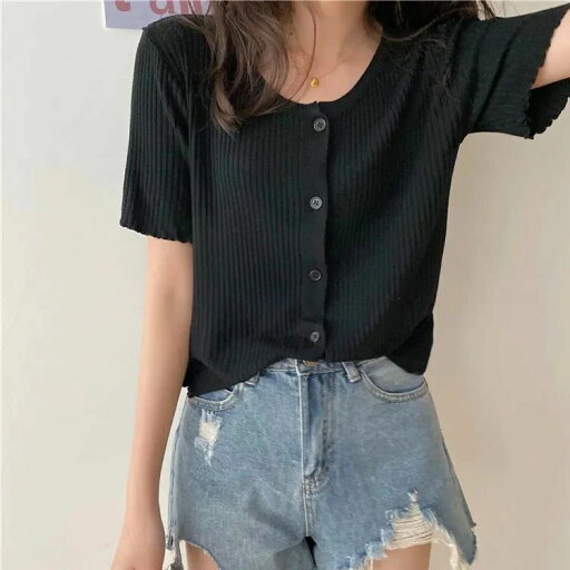 夏 送料無料 伸縮性 ス レディース 無地ニット リブニット 大人 フィット サマーニット ニットTシャツ カジュアル プルオーバー キレイめ 前開き 半袖 ニットス こなれ感 ラウンドネック 薄手ニット 夏 送料無料 伸縮性 ス レディース 無地ニット リブニット 大人 フィット サマーニット ニットTシャツ カジュアル プルオーバー キレイめ 前開き 半袖 ニットス こなれ感 ラウンドネック 薄手ニット