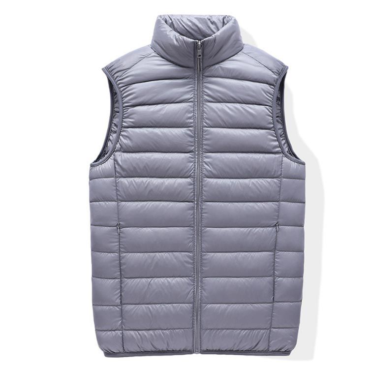 ダウンベスト ノースリーブ アウター メンズ Vネック 軽量 ベスト 防寒 服 軽度撥水 冬 暖かい あったか インナーダウン 薄手 ベスト カジュアル ジレ ダウンベスト 通勤通学 登山 アウトドア 釣り