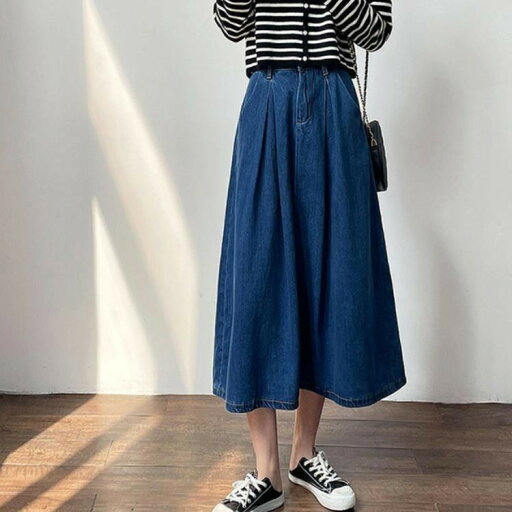 フレアスカート デニムスカート 大人 レディース スカート ロング丈 デニム マキシ丈 マキシスカート Aライン 体型カバー Aライン ゆったり 春夏 大きいサイズ シンプル ハイウエスト 無地 後ろウェストゴム フレアスカート デニムスカート 大人 レディース スカート ロング丈 デニム マキシ丈 マキシスカート Aライン 体型カバー Aライン ゆったり 春夏 大きいサイズ シンプル ハイウエスト 無地 後ろウェストゴム