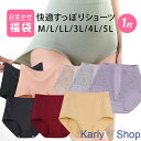 楽天Karly　ShopKarly Shop ハイウエストショーツ レディース 福袋 すっぽり 深ばき 丈長 大きいサイズ 1枚 マタニティ 子宮温活 冷え防止 sf66