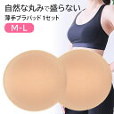 ブラパッド カップ パット 薄手 丸型 円形 縁補強 まつり縫い 自然 盛らない 1組セット 柔らか ソフト ナチュラル バランス調整 ブラジャー スポブラ ナイトブラ 授乳ブラ ブラカップ プラパット 交換用 スペア M L bp7(4)