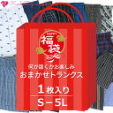 KarlyShop import トランクス メンズ インナー 綿100％ おまかせ 福袋 まとめ買 男性 S M L XL 3L 4L 5L ベーシック 大きい 小さい 下着 f1の商品画像