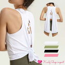 KarlyShop import ヨガウェア タンクトップ トップス スポーツ ピラティス フィットネス ジム ダンス 可愛い おしゃれ yd076