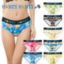 楽天karlyshop　importレディースショーツ 下着 インナーパンツ ビキニショーツフィット ブランド 伸縮 プリント ALOHA ハワイ　honey2 （pc5）