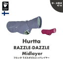 商品説明 Hurtta・OutdoorY型クッションハーネス 色：グレイ、ベリー素材：ポリエステル製造：中国 注意事項輸入品のため、お届けが遅れる場合やデザイン、素材、製造国が急に変わる場合がございます。予めご了承ください。 当社はHurttaの日本正規代理店となります。商品にご興味がある小売店様はお気軽にご連絡ください。フィンランドのドッグブランド【Hurtta】 Hurttaはフィンランドに本社があるドッグブランドです。 北欧、ヨーロッパを中心に数十か国で愛されており、 その品質により各国で大変人気が高いブランドと なっております。 Hurttaの魅力は、シンプルなデザインと機能性の 高さ。デザインはフィンランドの本社で行われ、 「アクティブドッグのためのドッグウェア、ドッググッズ」 をモットーに、必要なものはしっかりと作りこみ、 無駄なものは一切そり落としたシンプルなデザイン。 もちろん、様々な犬種でフィッティングし、サイズを 企画していますので、小型〜大型犬までフィット してくれると思います。 新シリーズラズルダズルシリーズは今までの フルッタのアウトドア系のデザインとは違う北欧ポップ。 「Hurttaの新シリーズ、ラズルダズルシリーズに ジャケット【ミッドレイヤー】が登場しました！」 「ラズルダズルシリーズって ハーネスやリードがあるよね。 今までのHurttaの雰囲気と ちょっと違う感じがするね？」 「うん、ちょっとポップな感じで 北欧っぽいといえば北欧っぽいよね♪ Hurttaといえば、シンプルでアウトドア系の デザインが多いんだけど、 こんな街中でも使いやすいスタイルもいいよね！」 ラズルダズル・ミッドレイヤー登場。 柔らかいフリースで愛犬の体を温めます。 「それにしても、このジャケット、 柔らかくて、軽くて、なんだかツルっとしていて 着ていてすごく気持ちがいいね！」 「このミッドレイヤー、素材はフリース。 肌触りがすごくいいんだ。 しかも使っていくうちに フリースがモサモサになる感じではないのが ポイントだよ。 素材自体は、 エコテックスの認証を受けているから ボクらも安心だね。」 「着脱もとっても簡単！ 伸縮性もあって、 背中の長さも調整出来るから便利だよ。 ちょっとしっぽにかかってしまうけれど、 背中の長さのサイズ以外がちょうどいい場合は、 背中の長さを小さくすることができます。」 「そして、これ！ ラズルダズルシリーズの人気ポイント、 ポップでかわいいデザインの反射リフレクター！」 「この写真のリフレクターは、キツネかな。」 「夜のお散歩でも、目立だせることが出来ていいよね。 取り外しも出来ます。」 「かわいいリフレクターで気分があがる！」 「厚みもそれほどないウェアだから、 重ね着、まさしくミッドレイヤー、としてだけじゃなく、 寒がりなワンちゃんの、 秋口等のちょっと肌寒いお散歩時の上着としても おススメだよ。」 フィンランドの国旗ロゴ付き Hurtta曰く「リバーシブル」ですが、 おそらく通常使いが使いやすいはず。 本社からはこのミッドレイヤーは リバーシブルとして愛用できるように 後ろ側にもフルッタロゴがついております。 ドローコードなどが外側にくるので 個人的な感覚としてはちょっと？なん ですが、そういった使い方もできるよう 工夫されています。 グレイ ベリー 25～40サイズはこちらから