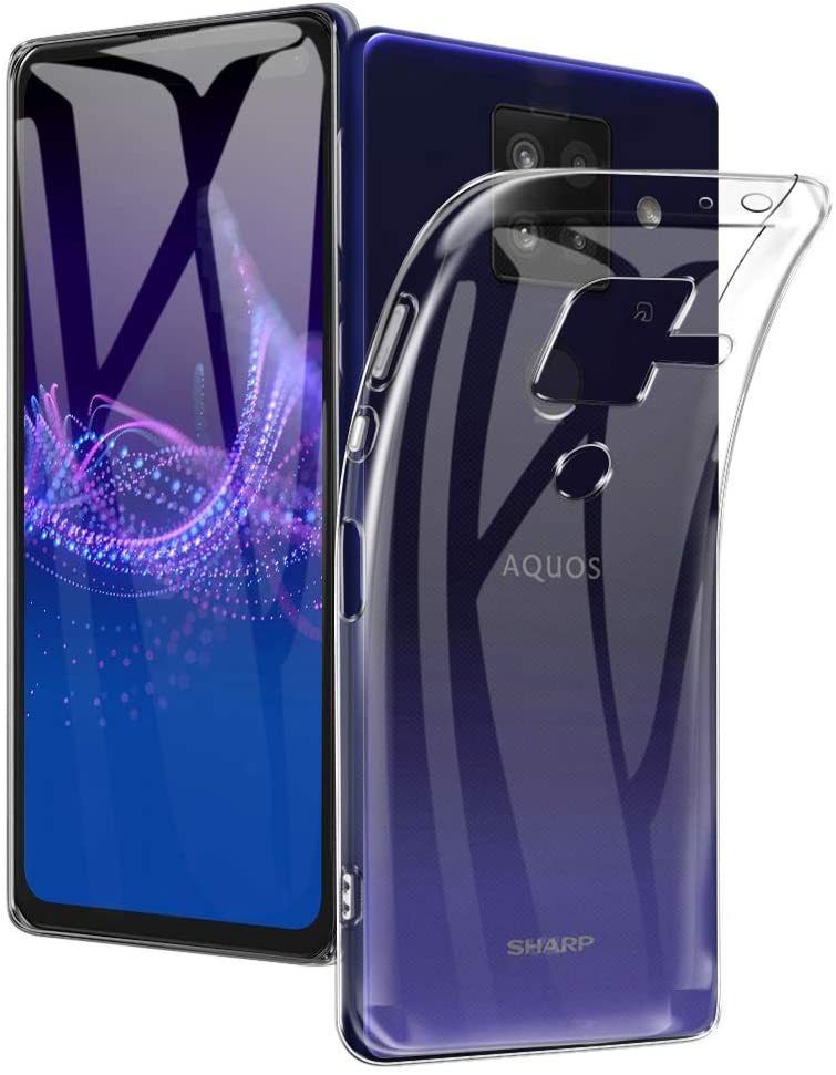 AQUOS sense4 plus  TPU Ʃ ꥢ AQUOS sense4plus ݸ ץ С Ѿ׷ եȥ ۼ  襤  4ץ饹 aquossense4plus ޥۥ ӥС ӥ SH-M16 SHM16פ򸫤