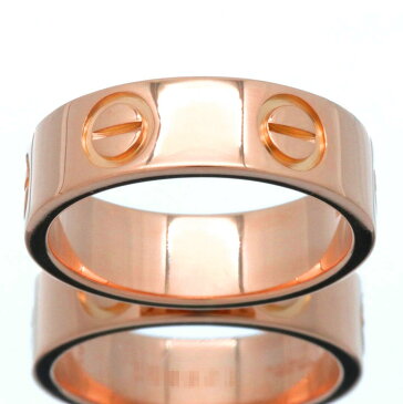 【新古品】カルティエ/Cartier / アクセサリー リング 指輪 レディース / ラブリング love ピンクゴールド K18 750 PG / 4号 5号 6号 7号 8号 9号 10号 11号 12号 13号 14号 B4084800