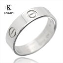 【ギフト品質】カルティエ Cartier リング 指輪 ラブリング LOVE ( ラブ ) プラチナ Pt950 B4084900 レディース 女性 彼女 妻 ...