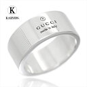 【ギフト品質】グッチ GUCCI リング 指輪 トレードマーク ロゴ フラットバンド シルバー Ag925 レディース 女性 彼女 妻 メンズ 男性 彼氏 誕生...