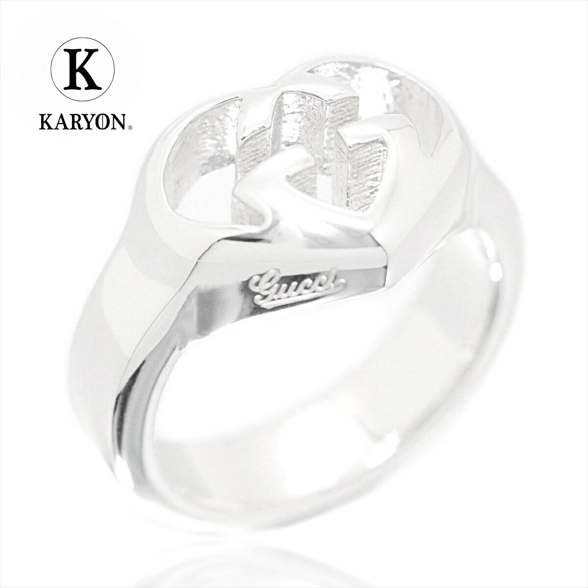 【ギフト品質】グッチ GUCCI リング 指輪 ラブブリット インターロッキングG ハートリング シルバー Ag925 レディース 女性 彼女 妻 メンズ 男性...