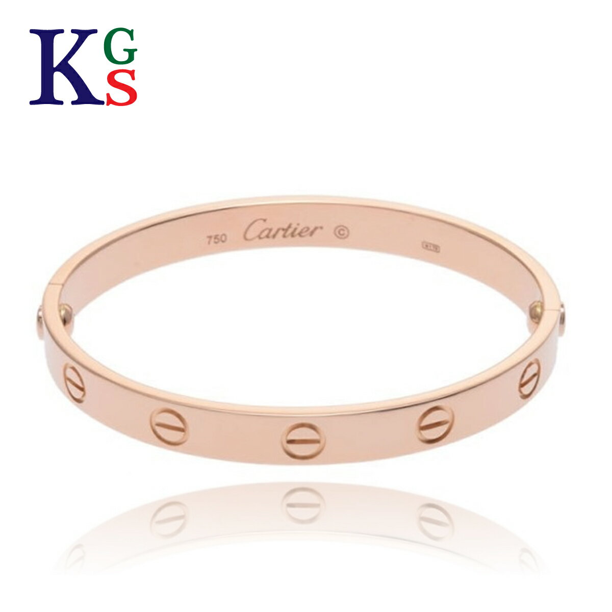 【ギフト品質】カルティエ Cartier ブレスレット ラブブレス LOVE ( ラブ ) ピンクゴールド 18金 K18PG 750 レディース 女性 彼女 妻 メンズ 男性 彼氏 B6035617 ジュエリー アクセサリー 誕生日 記念日 プレゼント ギフト 20代 30代 40代 50代【中古】