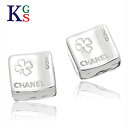 【ギフト品質】シャネル CHANEL イヤリング スクエア クローバー COCO ロゴ シルバー Ag925 レディース 女性 彼女 妻 誕生日 記念日 プレゼ...