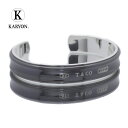 【ギフト品質】ティファニー Tiffany&co 1837 カフ バングル ブレスレット Ag925 シルバー×チタン レディース 女性 彼女 妻 メンズ 男性...