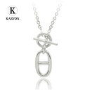 【ギフト品質】エルメス HERMES ネックレス シェーヌダンクル アミュレット トグル ペンダント マンテル シルバー Ag925 レディース 女性 彼女 妻 メンズ 男性 彼氏 誕生日 記念日 プレゼント ギフト 20代 30代 40代 50代 【動画】【中古】