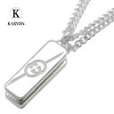 【ギフト品質】グッチ GUCCI ネックレス ダイアゴナル インターロッキングG ペンダント 774055 J8400 8106 シルバー Ag925 レディー...
