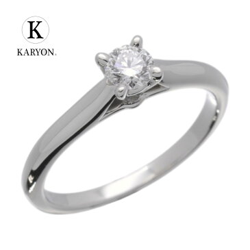 【ギフト品質】カルティエ Cartier エンゲージリング 婚約指輪 ソリテール ダイヤモンド 0.19ct プラチナ Pt950 レディース 女性 彼女 妻 プロポーズ ジュエリー 誕生日 記念日 プレゼント 20代 30代 40代 50代【中古】