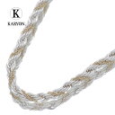【ギフト品質】ティファニー Tiffany&co ツイスト スクリューチェーン ネックレス Ag925×K18YG スモール レディース 女性 彼女 妻 メンズ...