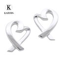 【ギフト品質】ティファニー Tiffany&co パロマピカソ ラビングハート イヤリング シルバー Ag925 レディース 女性 彼女 妻 誕生日 記念日 プ...