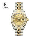 yMtgizbNX ROLEX fB[X  ޏ  rv fCgWXg 18 K18YG XeXX`[ CG[S[h  I[g}`bN 179173 a LO v[g Mtg 20 30 40 50yÁz