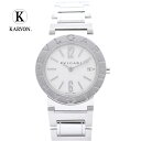 【ギフト品質】ブルガリ BVLGARI レディース 女性 彼女 妻 腕時計 BVLGARI BVLGARI BBL26S SS ステンレススチール 白文字盤 ク...