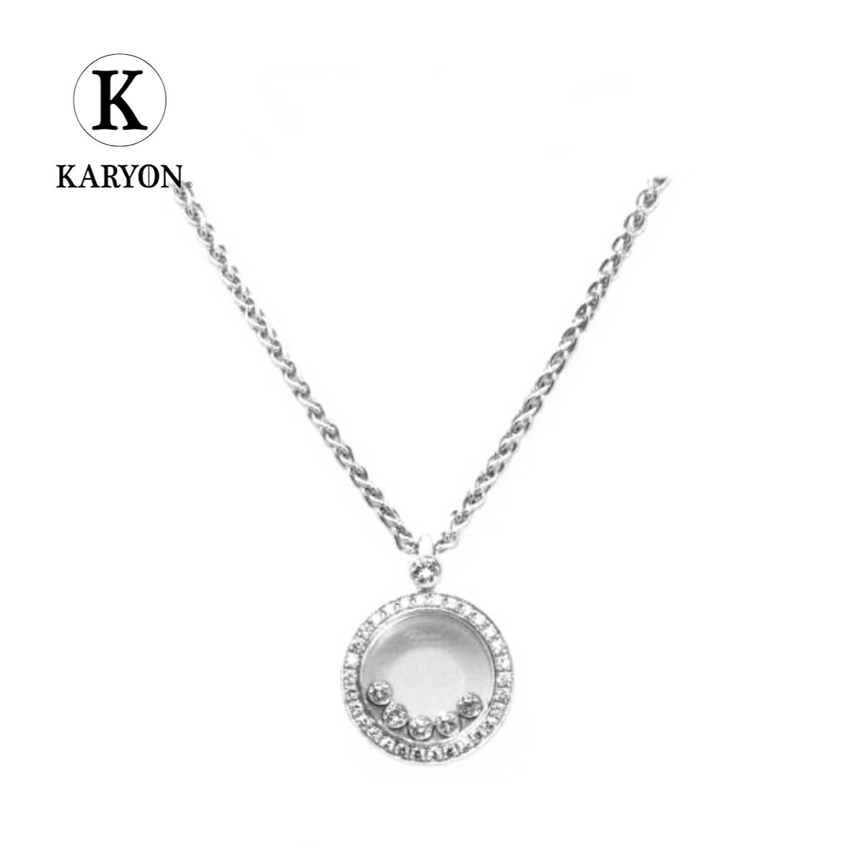 【ギフト品質】ショパール Chopard ネックレス ハッピーダイヤモンド ペンダント ホワイトゴールド 18金 K18WG レディース 女性 彼女 妻 79/3926 ジュエリー アクセサリー 誕生日 記念日 プレゼント ギフト 20代 30代 40代 50代【中古】のサムネイル
