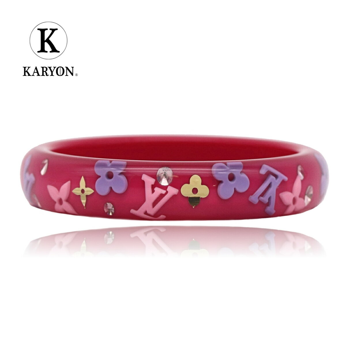 【ギフト品質】ルイヴィトン Louis Vuitton バングル ブラスレ アンクルージョン レディース 女性 彼女 妻 ピンク 誕生日 記念日 プレゼント ギ...