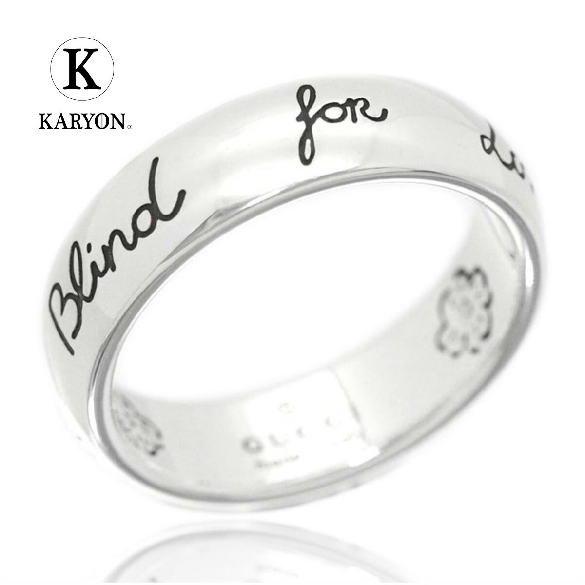 【ギフト品質】グッチ GUCCI リング 指輪 ブラインド フォー ラブ インターロッキングG ハート フラワー アイ バード シルバー Ag925 45524...