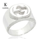 【ギフト品質】グッチ GUCCI リング 指輪 インターロッキングG ワイド シルバー Ag925 レディース 女性 彼女 妻 メンズ 男性 彼氏 479229...