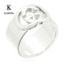 【ギフト品質】グッチ GUCCI リング 指輪 インターロッキングG シルバーブリット ワイド シルバー Ag925 190482 J8400 8106 レディ...