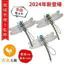 オニヤンマ 12CM 3点セット 虫除け 虫避け 虫対策 安全ピン付き トンボ 電池不要 薬品なし 子供用 釣り ゴルフ 草むしり