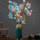 開店祝い 部屋飾り 置物 玄関 リビング インテリア リアル キレイ 盆栽 鉢植え FreeSize 枯れない花 アートフラワー ブーケ 造花セット 花束 グリ...