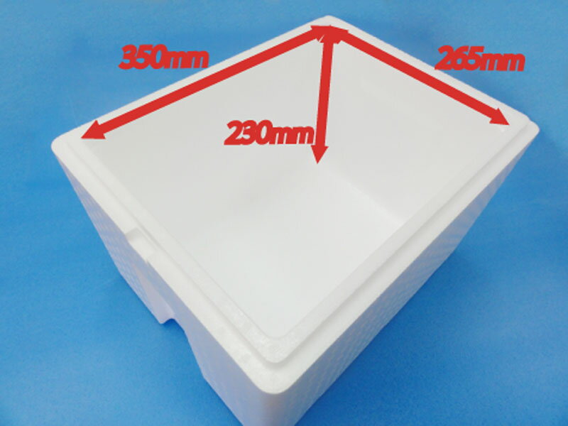 発泡スチロール 発砲スチロール 箱 容器 【発泡スチロールBOX(中) K-235】保冷 保存 クーラーボックス BBQ 保温 宅配便 100サイズ 省エネ エコ 節電 プランター 梱包資材 野菜栽培 植木鉢 350mm × 265mm × 232mm 22L通販格安セール情報 楽天 通販