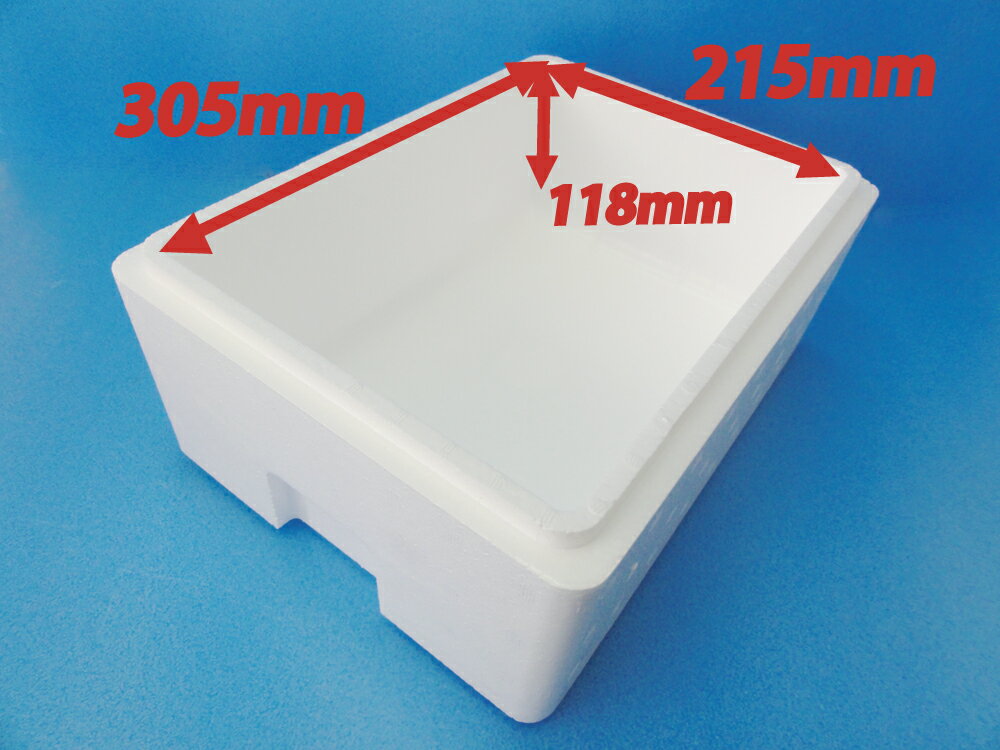 発泡スチロール 発砲スチロール 箱 容器 【発泡スチロールBOX(小) KS-307A】宅配便 80サイズ 保冷 クーラーボックス BBQ 保温 省エネ エコ 節電 贈答用 304mm × 214mm × 118mm 8L通販格安セール情報 楽天 通販