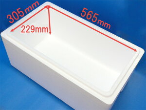 発泡スチロール 発砲スチロール 箱 容器 【発泡スチロールBOX(大) ST-15】保温 宅配便 140サイズ 保冷 クーラーボックス BBQ 省エネ エコ 節電 アレンジ プランター 梱包資材 野菜栽培 565mm × 305mm × 229mm 40L通販格安セール情報 楽天 通販