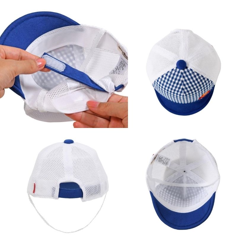 ミキハウス ホットビスケッツ アウトレット 3S(40-44cm) SS(44-46cm) ベビーキャップ 新生児 お出かけ 正規品 屋外 日よけ 通園 孫 まご プレゼント 子供服 子どもの日 こどもの日ギフト 帽子 2