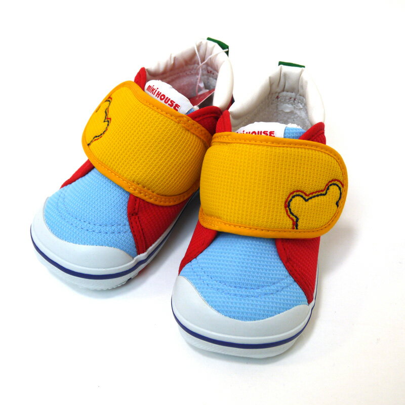 mikihouse ベビーシューズ 出産祝い プレゼント ギフト 靴 くつ 孫 まご 春用 夏用 秋用 冬用 オールシーズン シューフィッター 計測 正規品 赤...