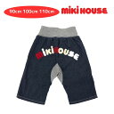 ミキハウス mikihouse アウトレット ロゴ パンツ 7分丈 ベビー服 まご プレゼント 子ども服 正規品 赤ちゃん お出かけ ギフトラッピング 夏 子ど...